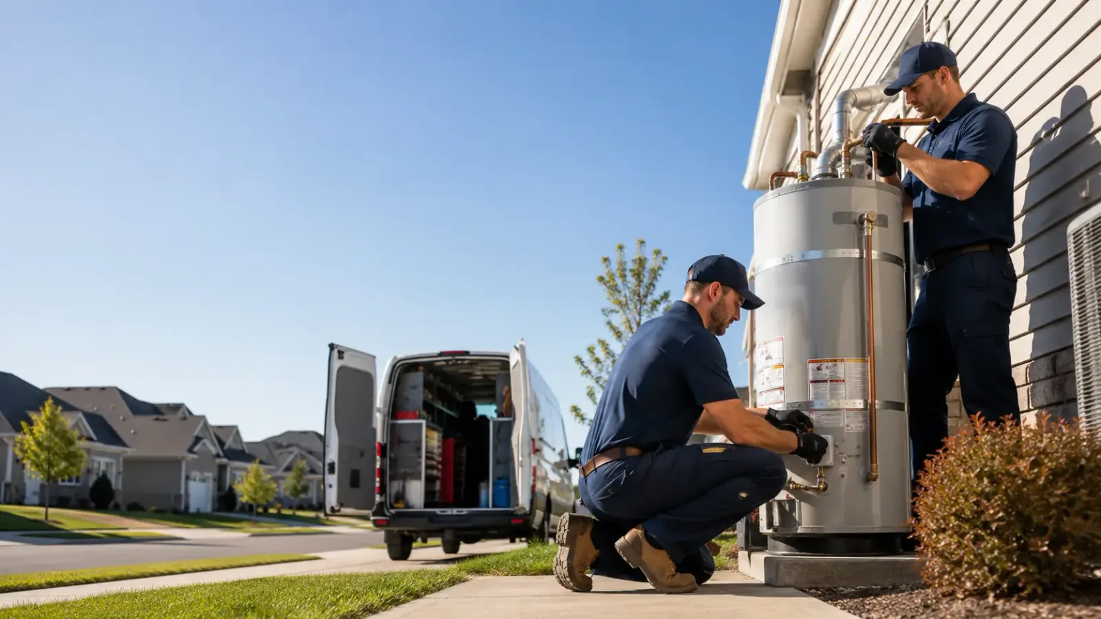 Water Heater Installation in Brunswick, OH